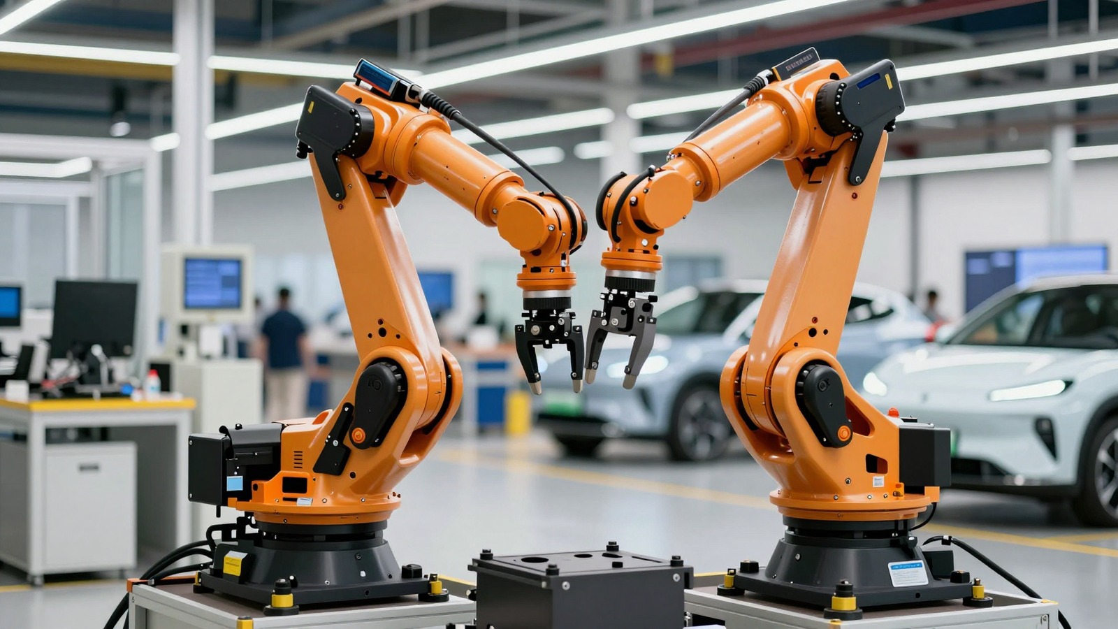 Small Robot Car Design Toyota and Honda Turn to AI-Powered Robots to Build Cars