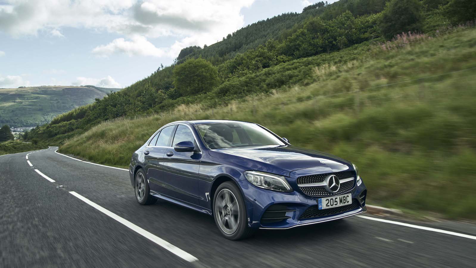 Blue MercedesBenz_C Class
