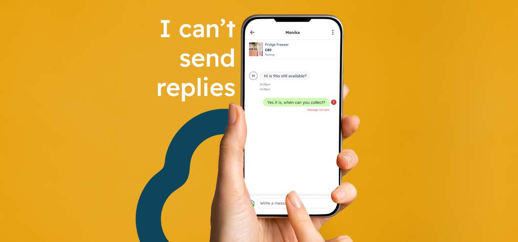 I can't send replies - Gumtree Help Centre