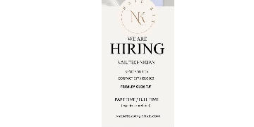 Looking to hire a Nail Technician 